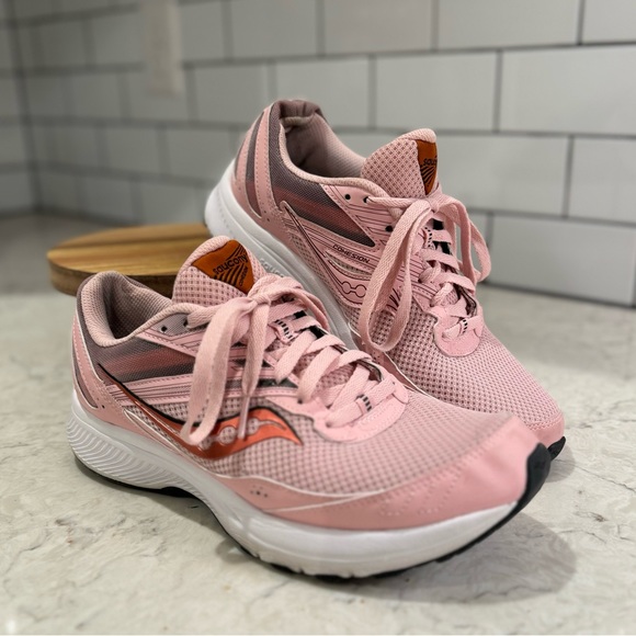 Saucony Shoes - Saucony Cohesion Pink Athletic Shoes - Size 10